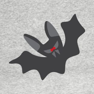 SCARY CUTE FUNNY VAMPIRE BAT Halloween Fangs - UnBlink Studio by Jackie Tahara T-Shirt